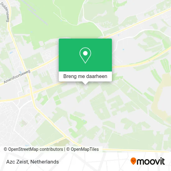 Azc Zeist kaart