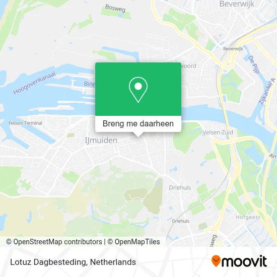 Lotuz Dagbesteding kaart