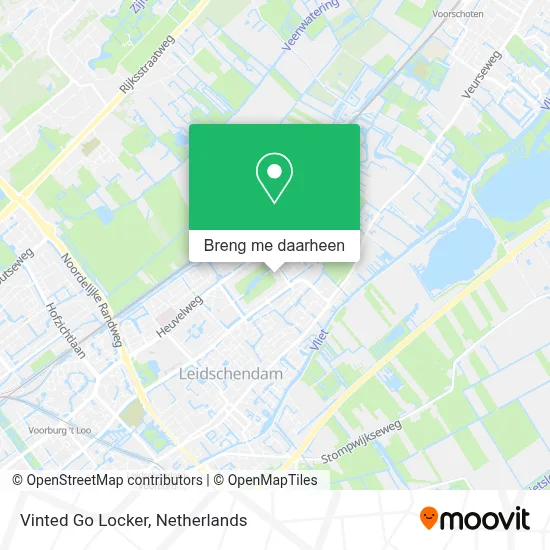 Vinted Go Locker kaart