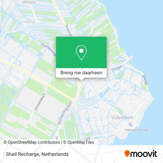 Shell Recharge kaart