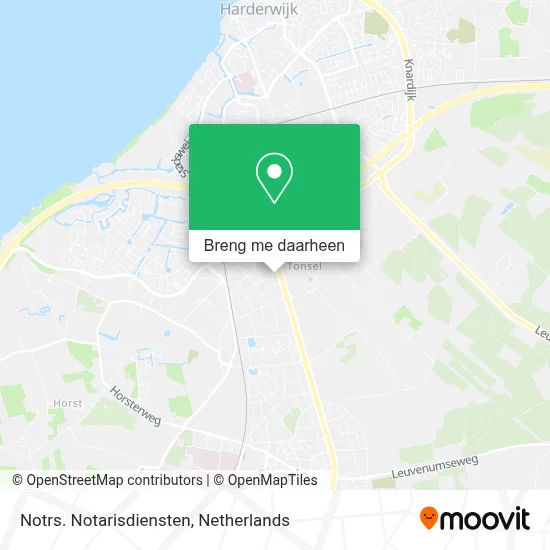 Notrs. Notarisdiensten kaart