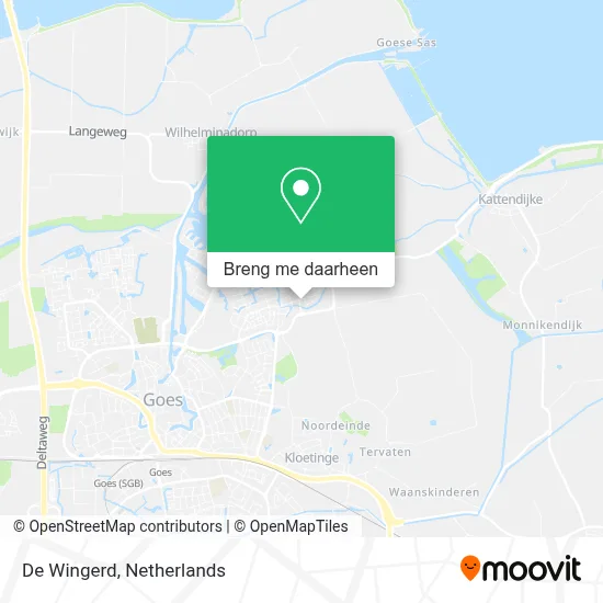 De Wingerd kaart