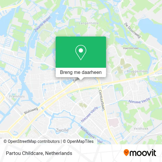 Partou Childcare kaart