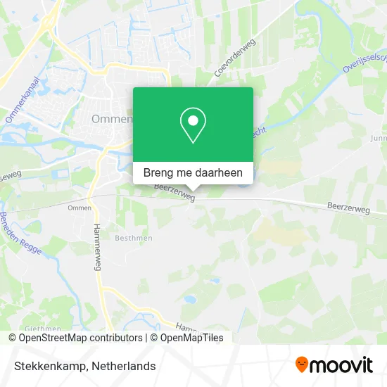 Stekkenkamp kaart