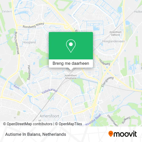 Autisme In Balans kaart