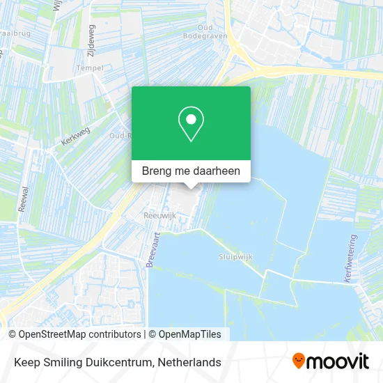 Keep Smiling Duikcentrum kaart