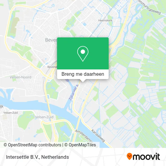 Intersettle B.V. kaart