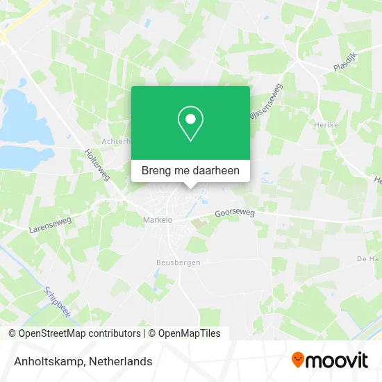 Anholtskamp kaart