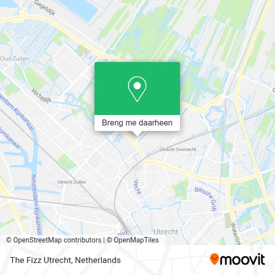 The Fizz Utrecht kaart