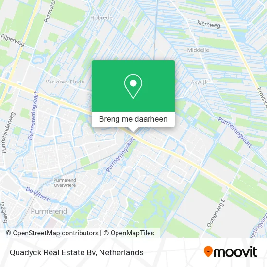 Quadyck Real Estate Bv kaart