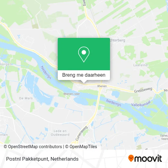Postnl Pakketpunt kaart
