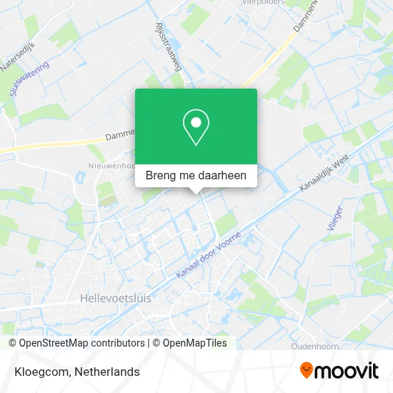 Kloegcom kaart