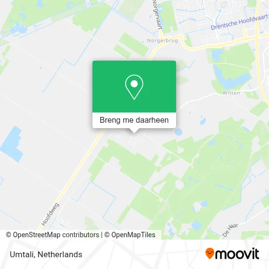 Umtali kaart