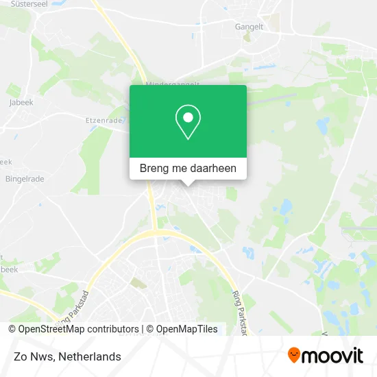 Zo Nws kaart
