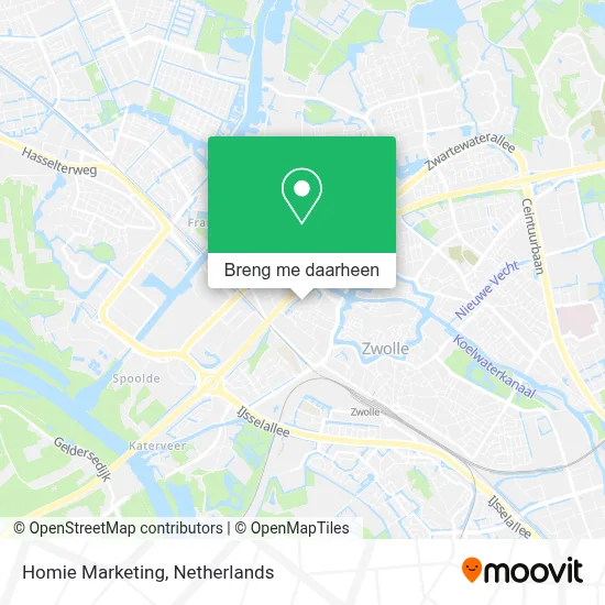 Homie Marketing kaart