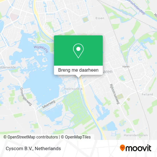 Cyscom B.V. kaart