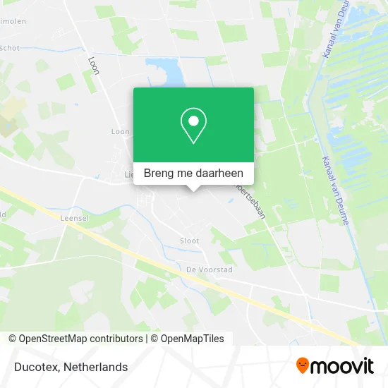 Ducotex kaart