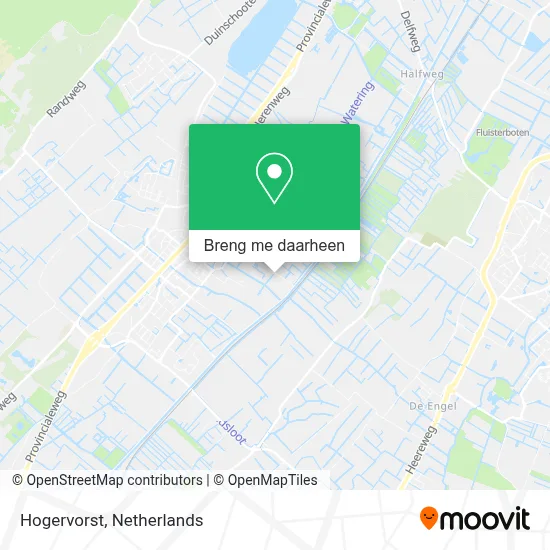 Hogervorst kaart