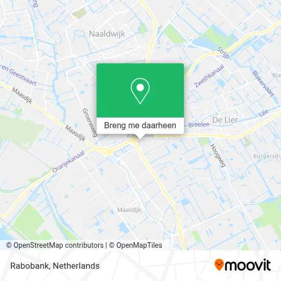 Rabobank kaart