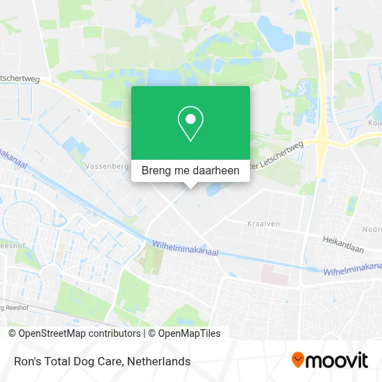Ron's Total Dog Care kaart