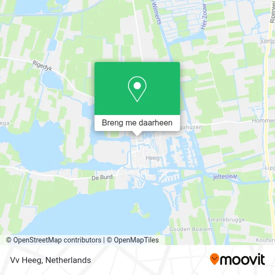 Vv Heeg kaart