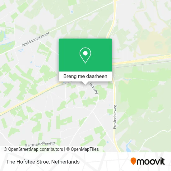 The Hofstee Stroe kaart