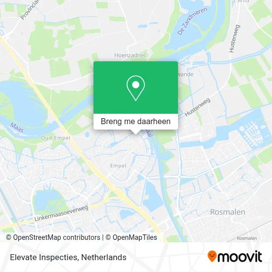 Elevate Inspecties kaart