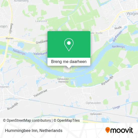 Hummingbee Inn kaart