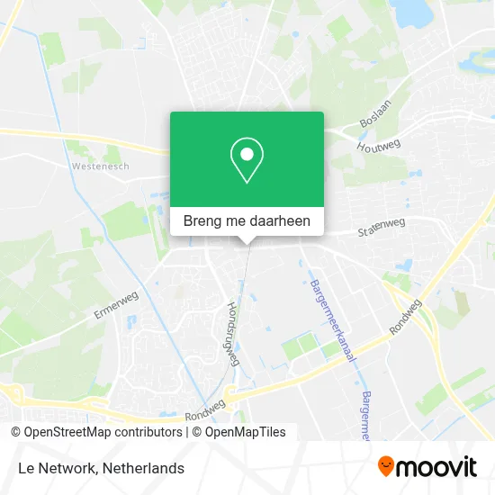 Le Network kaart