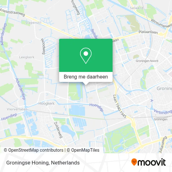 Groningse Honing kaart