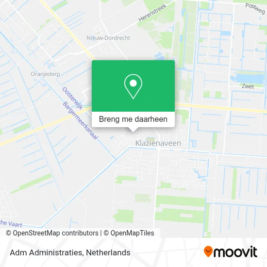 Adm Administraties kaart