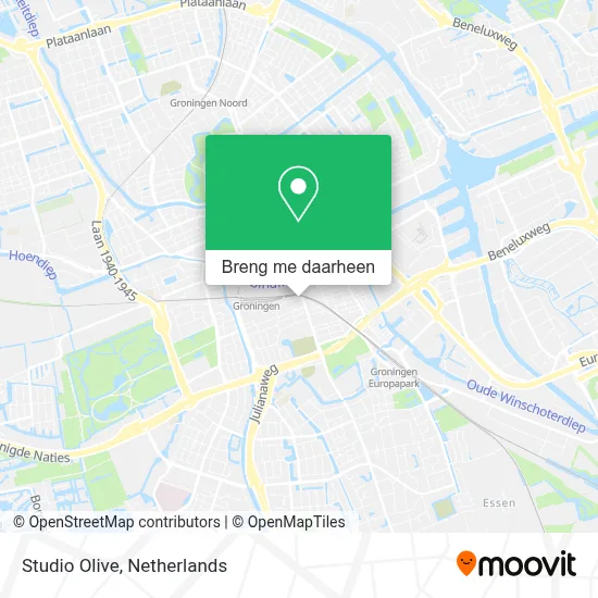 Studio Olive kaart
