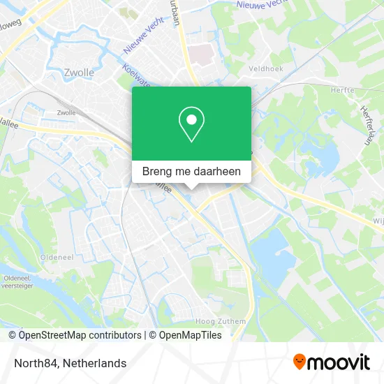 North84 kaart