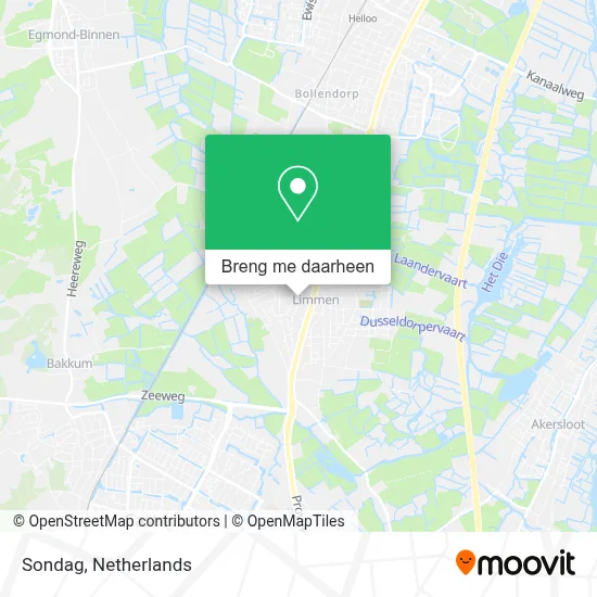 Sondag kaart