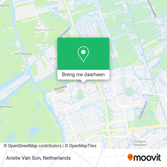 Arielle Van Son kaart