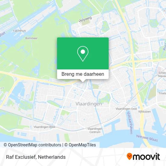 Raf Exclusief kaart