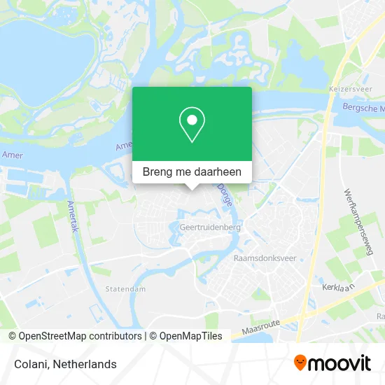 Colani kaart