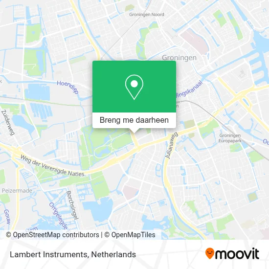 Lambert Instruments kaart