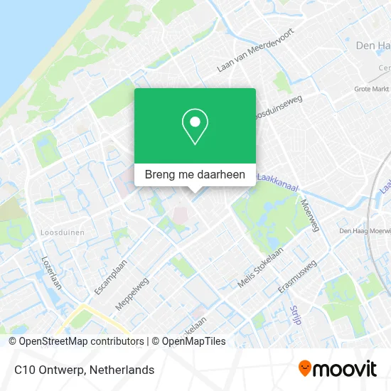 C10 Ontwerp kaart