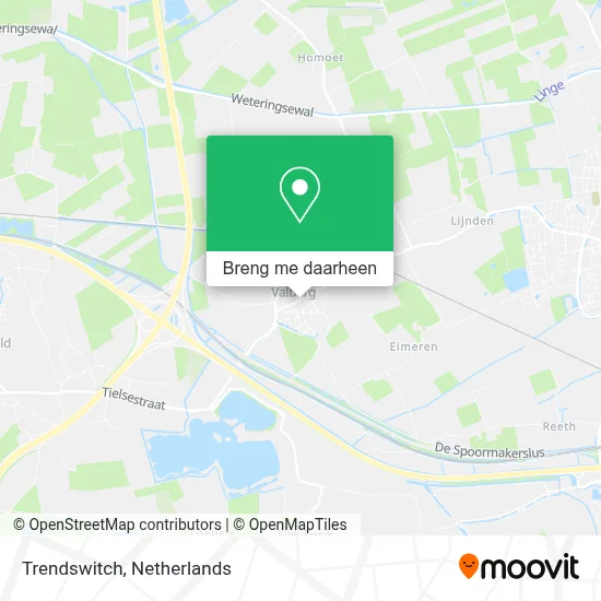Trendswitch kaart