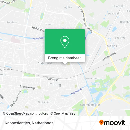 Kappesientjes kaart