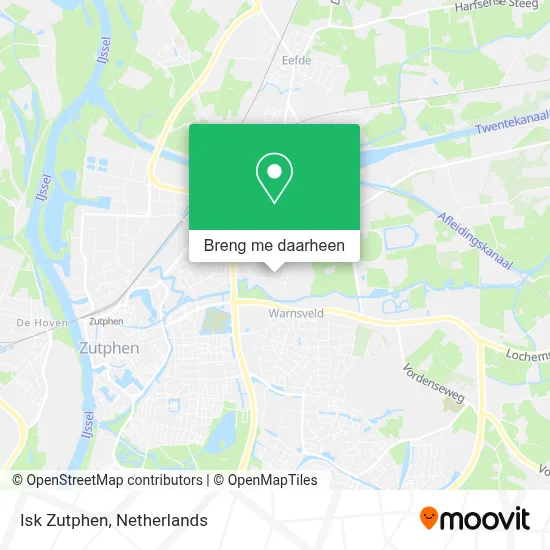 Isk Zutphen kaart
