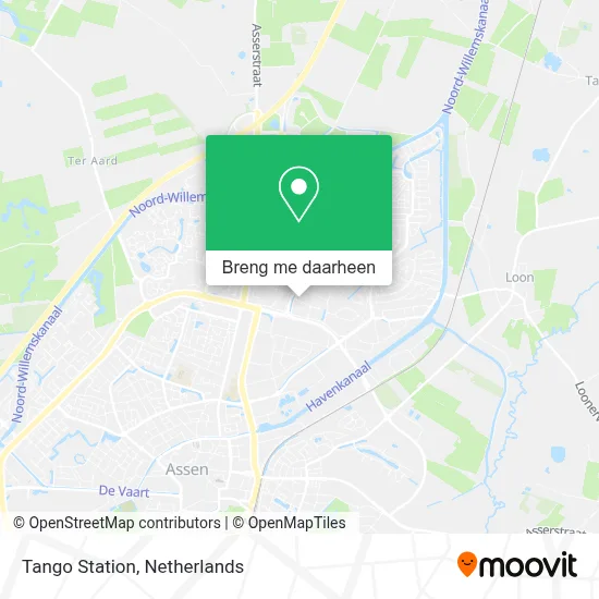 Tango Station kaart