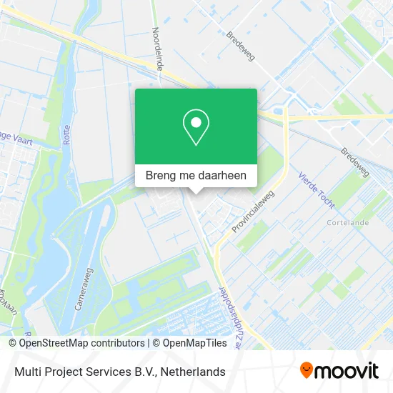 Multi Project Services B.V. kaart