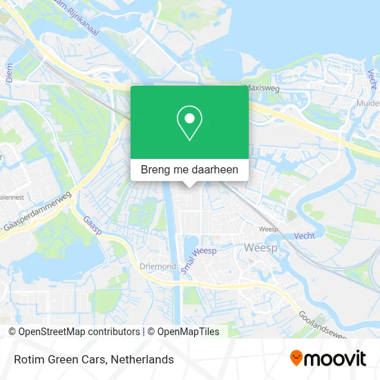 Rotim Green Cars kaart