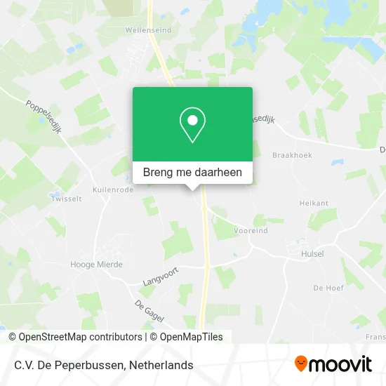 C.V. De Peperbussen kaart
