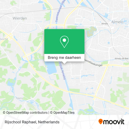 Rijschool Raphael kaart