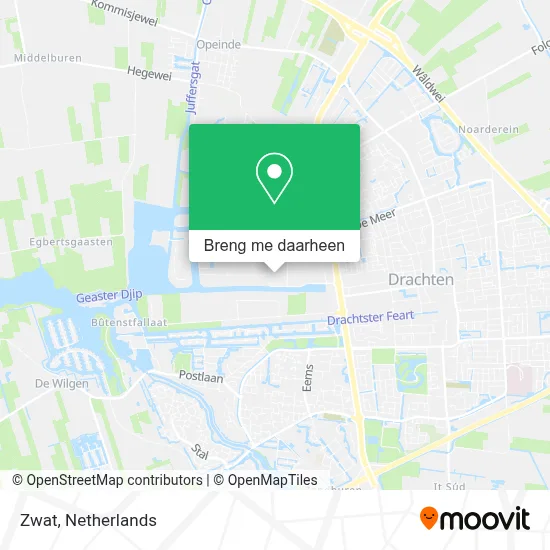Zwat kaart