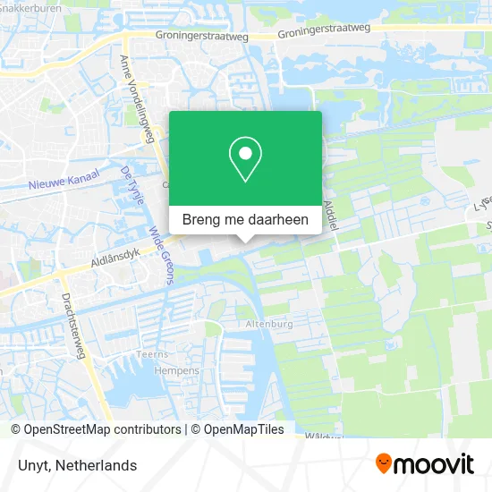 Unyt kaart