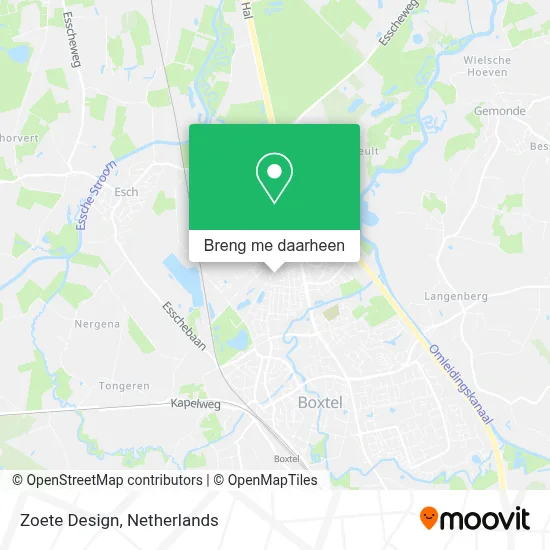 Zoete Design kaart